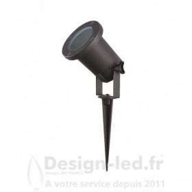 Projecteur TULIPE Piquet 230V GU10 Noir IP65