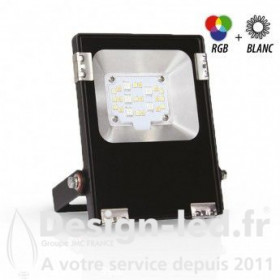 https://design-led.fr/ Projecteur Extérieur LED Noir 230V 10W RGB&CCT IP65, miidex 100686 109,00 € 109,00 €