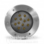 Spot LED Encastrable Sol Rond 12W 3000K Inox 316 L IP67, miidex 677935 150,20 €