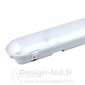 Boitier Etanche LED Intégrées 4000K 80 Watt IP65 1532 x 103 x 78 mm, miidex 7582