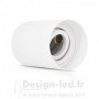 Support de Spot Saillie GU10 Cylindre Blanc basse luminance, miidex24, 6802 Miidex Lighting 26,20 € Support plafond GU10 - G...