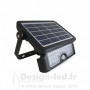 Projecteur Exterieur LED Solaire Noir 5W 4000K IP65, miidex23, 80801 Miidex Lighting 60,60 € Éclairage LED solaire