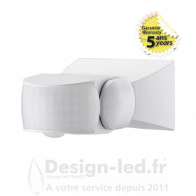 Détecteur de mouvement IR SAILLIE IP65 180/360°, miidex 75500