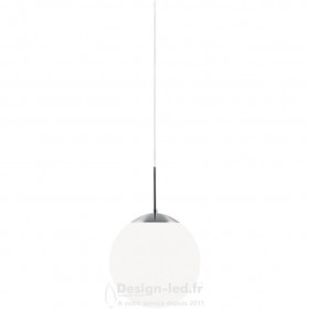 Cafe 15 Suspension E27 Blanc opale