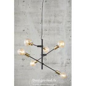 https://design-led.fr/ Josefine Suspension Noir mat 6xE27 109,90 € 109,90 € 48933003