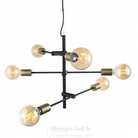 https://design-led.fr/ Josefine Suspension Noir mat 6xE27 109,90 € 109,90 € 48933003