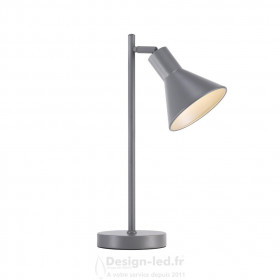 Eik Lampe de table Gris E27