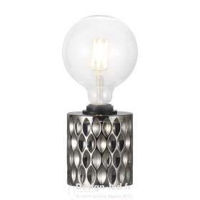 Hollywood Lampe de table Fumée E27