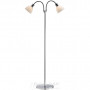 Ray Double Lampadaire Chromé 2xE14 , nordlux 63224033 89,00 €