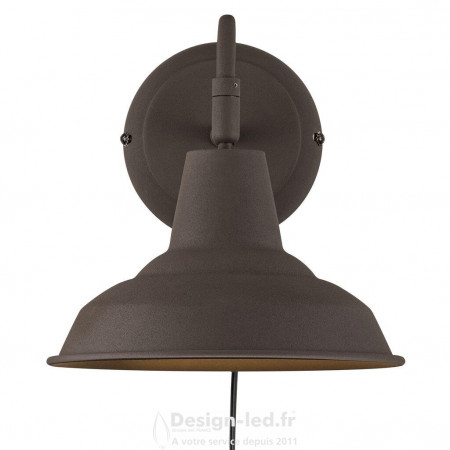 Andy applique Brown E27, nordlux 48491009 promo Nordlux 50,10 € -50% Applique led d'intérieurs