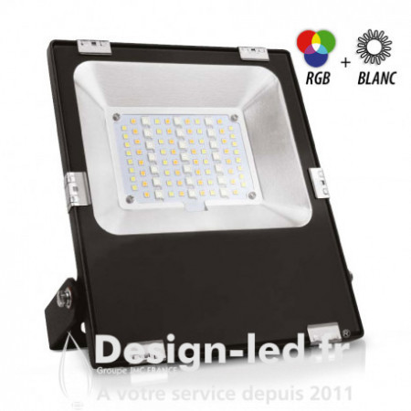 Projecteur Extérieur LED Noir 230V 30W RGB&CCT IP65, miidex 100688 Miidex Lighting 174,20 € Projecteur Led extérieur