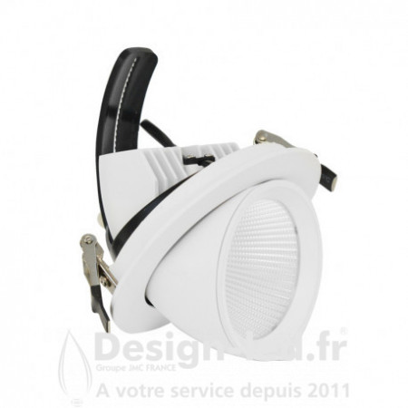 Spot LED Escargot Rond Inclinable et Orientable 20W 3000K IRC90, miidex 76710 97,50 €