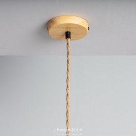 https://design-led.fr/ Lampe Suspendue Kathu Manyoya 1xE27 rotin 89,10 € 89,10 € C72549