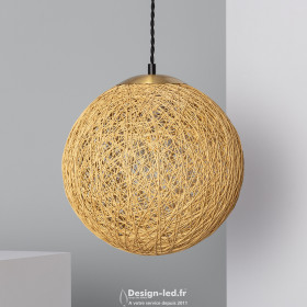 Lampe Suspendue Ilargia Tressé 1 x E27, dla C124348