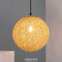Lampe Suspendue Ilargia Tressé 1 x E27, dla C124348 Design-LED 89,10 € Luminaire suspendu