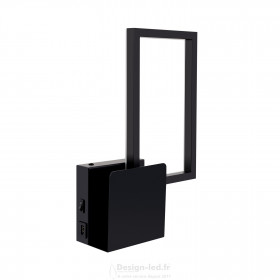 https://design-led.fr/ Applique LED Gauss 14W 3000K droit avec Chargeur USB 86,60 € 60,62 € -30% C95164
