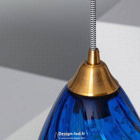 https://design-led.fr/ Lampe Suspendue Candela E27 bleu ciel 43,20 € 30,24 € -30% C125999