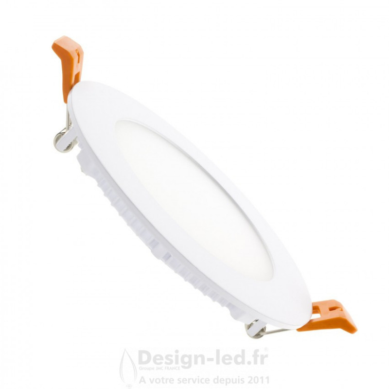 https://design-led.fr/ Downlight LED Ronde Extra-Plate 6W blanc 6000k Ø 120 mm 6,90 € 4,83 € -30% C0454