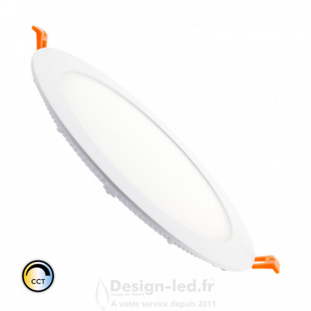 Dalle LED Ronde Extra-Plate 18W blanc CCT Ø 225 mm, dla C15462 promo Design-LED 20,70 € -40% Promo design-led