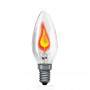 Lampe flamme scintillante E14 3W, dla A2527 Design-LED 3,60 € Ampoule LED E27