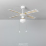 Ventilateur de Plafond, Havoc Blanc E27 103cm Moteur 50W AC, dla 17872 Design-LED 103,00 € Ventilateurs de Plafond
