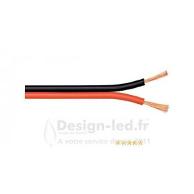 https://design-led.fr/ Câble rouge & Noir 2x0.50mm -vendue au ml 0,50 € 0,50 € LM2054-1M