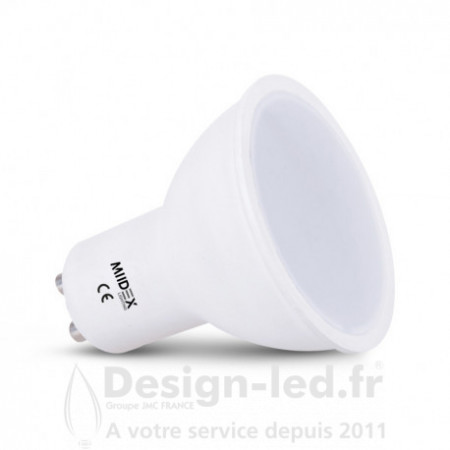 Ampoule GU10 led 6w 3000k, miidex 7823 Miidex Lighting 3,40 € Ampoule LED GU10