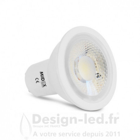 Ampoule GU10 led 6w 3000k, miidex 78605 Miidex Lighting 3,40 € Ampoule LED GU10