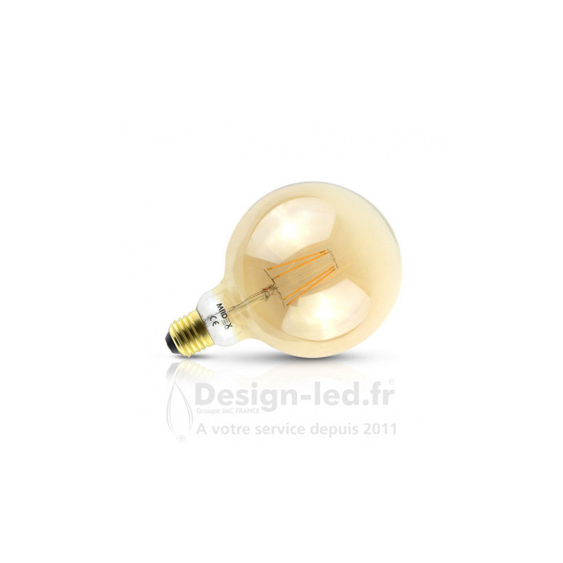 https://design-led.fr/ Ampoule E27 G125 led filament 8w 2700k 10,30 € 10,30 € 7157