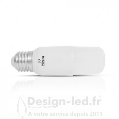 Ampoule E27 tube led 9w 4000k, miidex 73841-R Miidex Lighting 4,20 € Ampoule LED E27