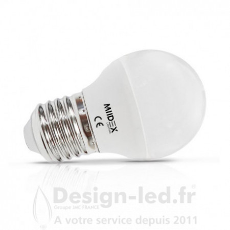 Ampoule E27 led G45 dimm. 6w 4000k, vision el 7487CD promo Vision El 6,30 € -50% Ampoule LED E27