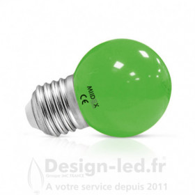https://design-led.fr/ Ampoule E27 led G45 1w vert pack x2 4,70 € 3,29 € -30%