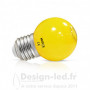 Ampoule LED E27 Couleur Bulb G45 1W Jaune, miidex 7627 Miidex Lighting 2,60 € Ampoule LED E27