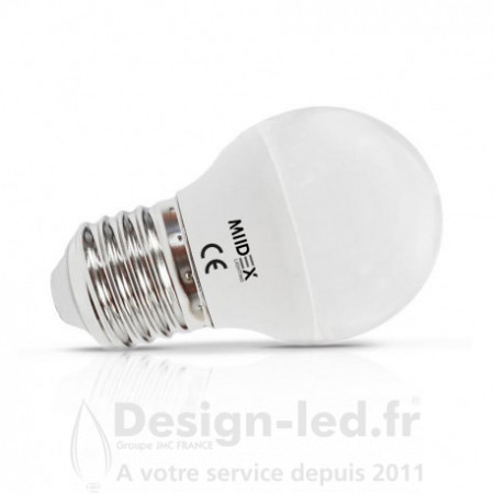 Ampoule E27 led G45 4w 4000k, miidex 7467 Miidex Lighting 1,30 € Ampoule LED E27