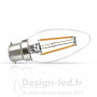 Ampoule B22 led filament flamme 4W 2700K, miidex 71301 Miidex Lighting 2,60 € Ampoule LED B22