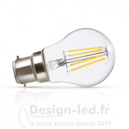 Ampoule led B22 filament G45 4W 2700K, miidex - 7136 4,40 €