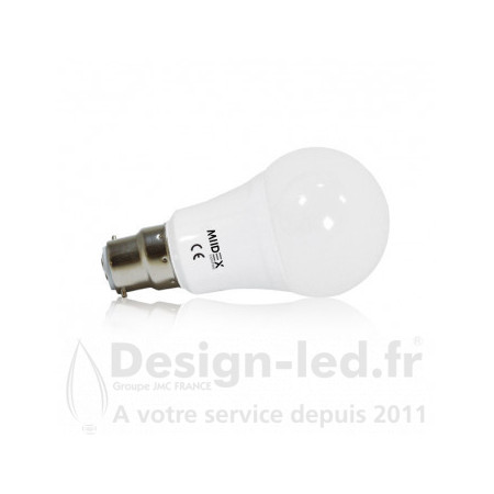 Ampoule LED B22 Bulb 9W 3000K, miidex24, 73935 Miidex Lighting 3,30 € Ampoule LED B22