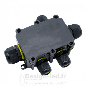 Boite de dérivation étanche 5 entrées IP68, LM2194