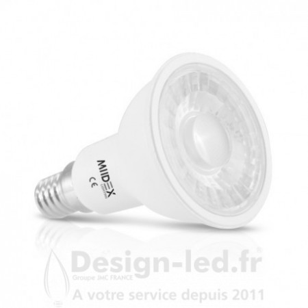 Ampoule E14 spot led 4w 4000k, miidex 78301 Miidex Lighting 4,30 € Ampoule LED E14