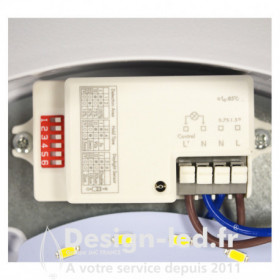 https://design-led.fr/ LED Hublot & Détecteur HF Ø300 18W 4500K IP65 Blanc, miidex 779006 - promo 37,20 € 33,48 € -10%