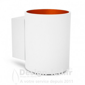 Applique led murale HOYA G9 x1 blanc doré
