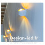 Applique led murale G9 x1 blanc doré, miidex24, 700410 Miidex Lighting 30,80 € Appliques et lampes murales