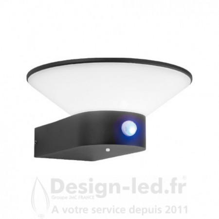 Applique Murale LED Solaire & Détecteur 2.8 Watt 3000K Gris anthracite, miidex 70468 Miidex Lighting 67,30 € Éclairage LED s...