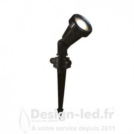 Projecteur Piquet (sans ampoule) 230V GU10 Noir IP54, miidex 702840 Miidex Lighting 17,20 € Eclairage LED extérieur