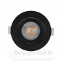 Spot led orientable Ø90 noir 5w 3000k, miidex24, 7636131 Miidex Lighting 8,80 € Spot LED intégré