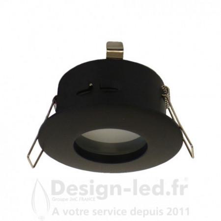 Support de spot BBC Rond Etanche noir Ø84mm IP65, miidex 77230 11,40 €