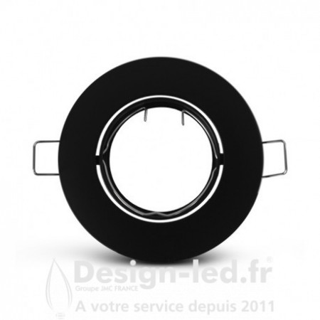 Support plafond Rond Orientable Noir Ø92 mm, miidex 77030 5,50 €