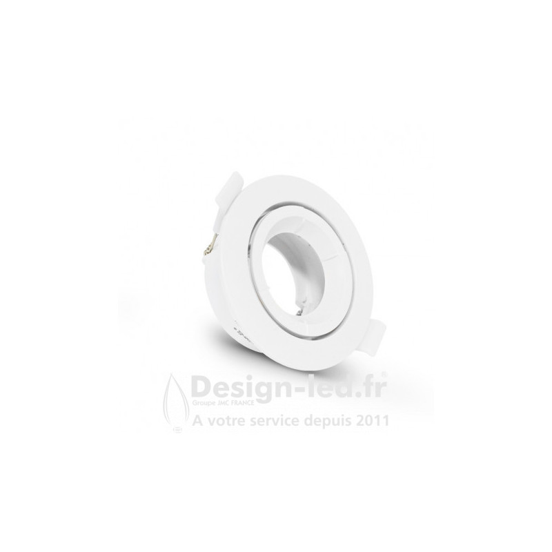 https://design-led.fr/ Support plafond Rond Orientable Blanc Ø90 mm 3,70 € 3,70 € 77041