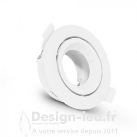 Support plafond Rond Orientable Blanc Ø90 mm, miidex 77041 3,70 €