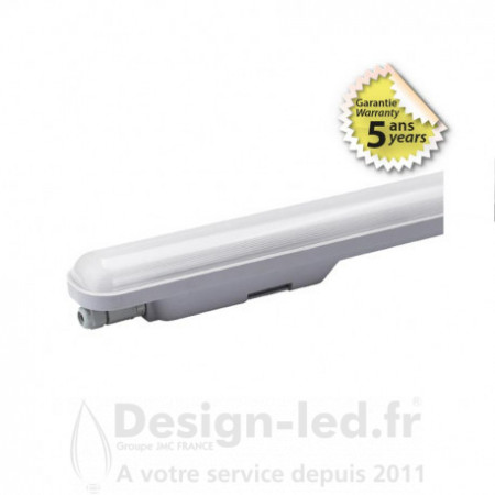 Boitier Etanche LED Intégrées Traversant 20W 4000K IP65 600mm, miidex 75852 Miidex Lighting 38,00 € Boitier LED intégrée